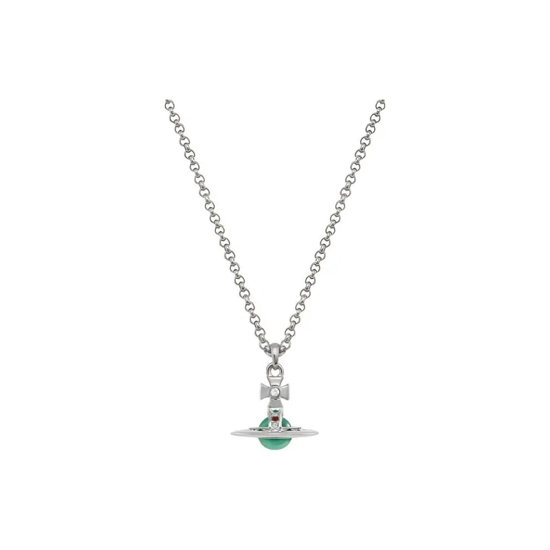 Vivienne Westwood Brass Necklaces Women's Silver-0