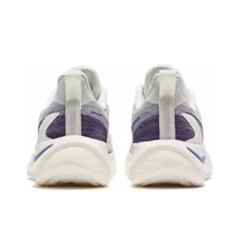 Erke Cushioning Wear Resistant Low Top Running Shoes Women's Purple-3