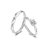Match Made in Heaven Couple Rings