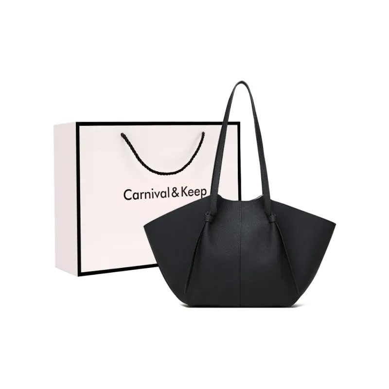 Carnival Keep Top Grain Cow Leather Tote Bag Shoulder Bag Medium Size Women's Multicolor-12