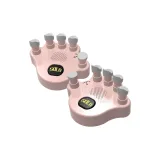 [Pink]1 Pair Finger Forceps with Sound+Battery