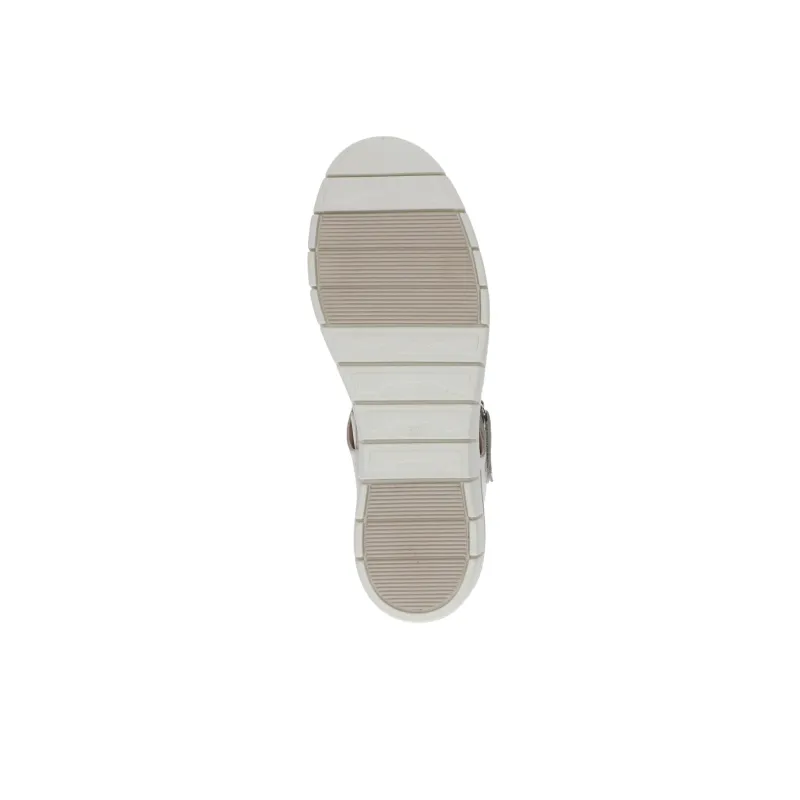 CAPRICE Bridget Roman Sandals 4.5cm Women's White-6