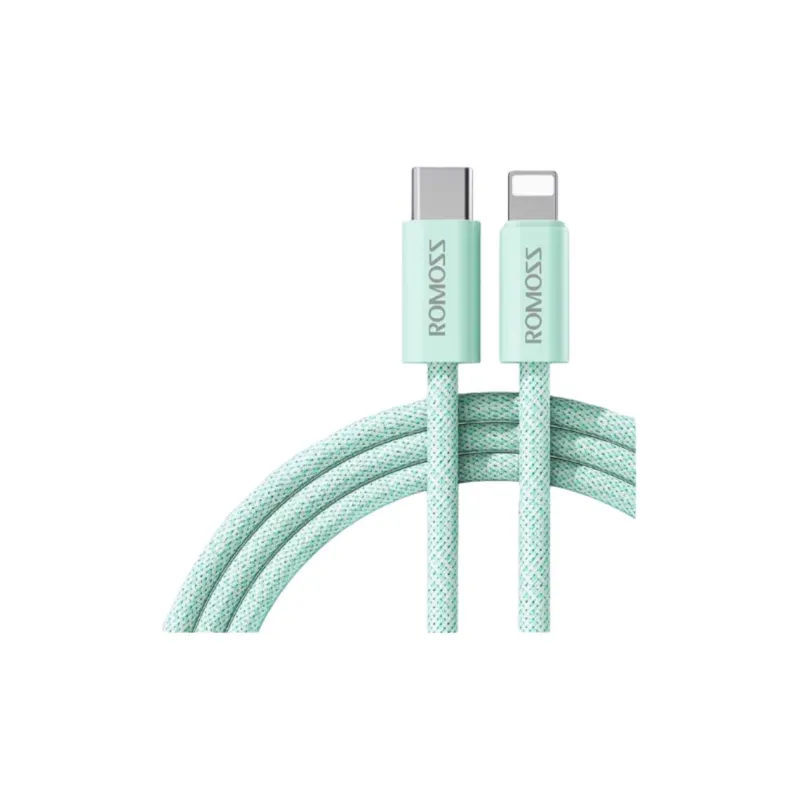 ROMOSS CB1734 1m 2m Type C To Lightning Compatibility Apple Full Series Fast Charging PD 27W Cables-3