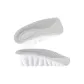 White Gray[1 Pack 2.8cm]Arch Support | Three-Quarter Cushion Height Increasing