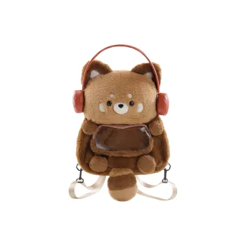 Holding Bamboo Polyester Backpack Tubas Unisex Brown