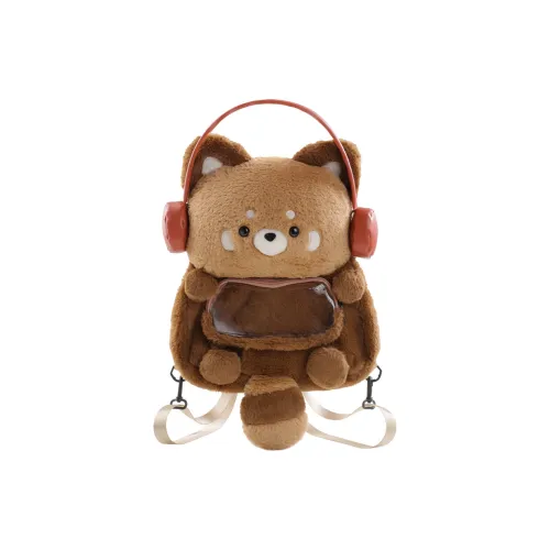 Holding Bamboo Polyester Backpack Tubas Unisex Brown
