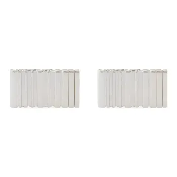 FERRAGAMO Brass Cufflinks Men's Silver