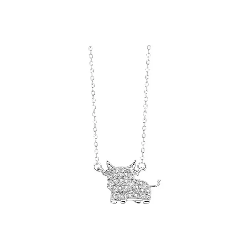 Regalrose S 999 Fine Silver Necklaces Women's Snake Year Necklace-3