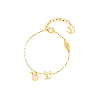 LOUIS VUITTON Metal, Enamel Bracelets Women's Gold