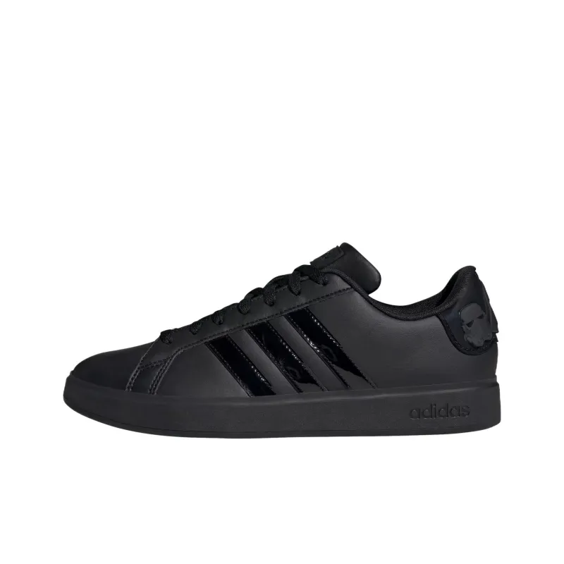 Adidas Grand Court Star Wars Darth Vader And Storm Troopers Triple Black-0