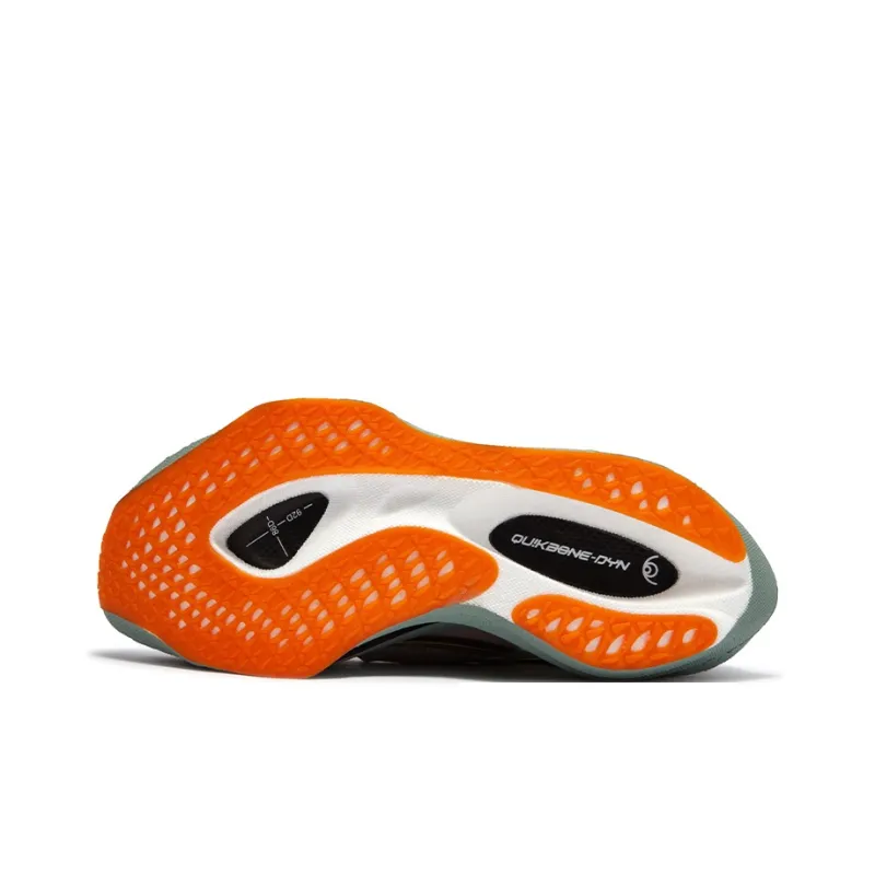 361° Cushioning Anti-Slip And Wear-Resistant Support Low-Top Running Shoes Unisex Red Fir Green-4