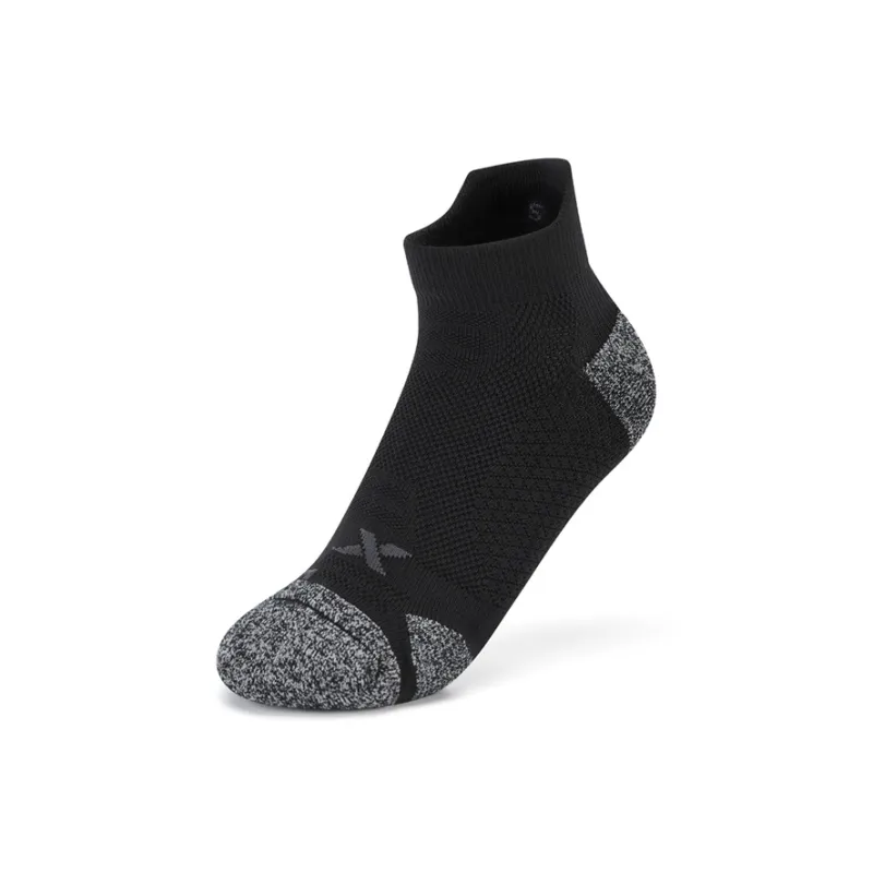 XTEP Ankle Socks Women's 2 Pack Ecru/Black-1