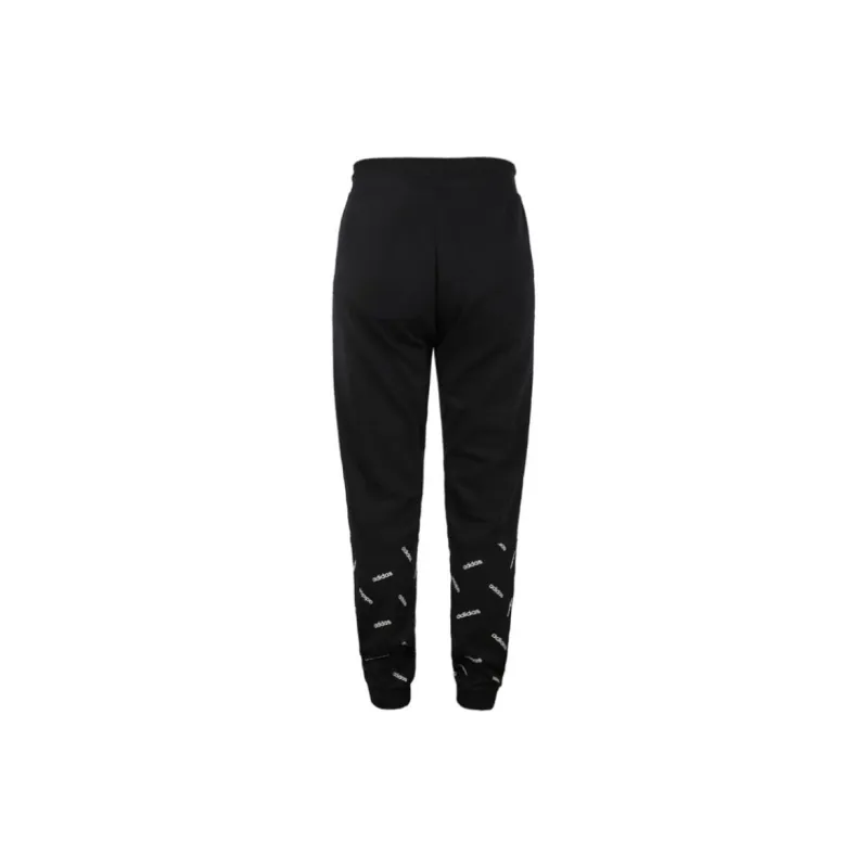 Adidas Neo M AOP TP Knitted Sports Pants Men's Black-1
