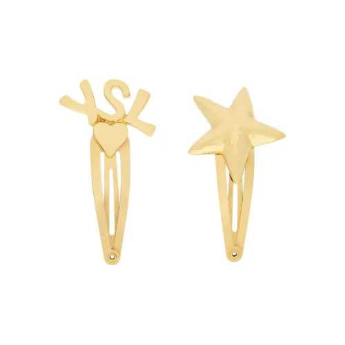 SAINT LAURENT Cassandre Hair Clips