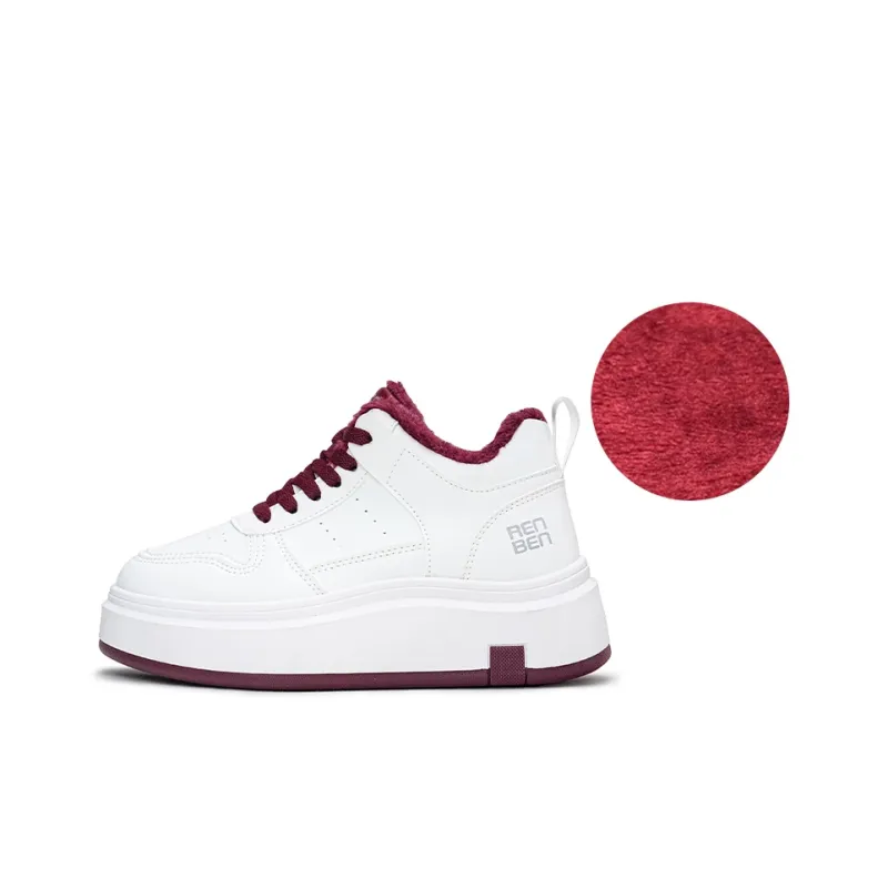 Humanism 1986 Thermal Abrasion Resistant Height Increasing Low Top Skateboard Shoes Women's-6