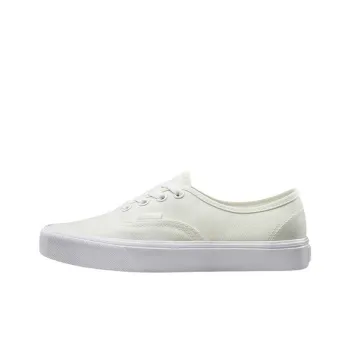 Vans Authentic Anti-Slip Wear-Resistant Low-Top Skateboard Shoes Unisex Light Yellow