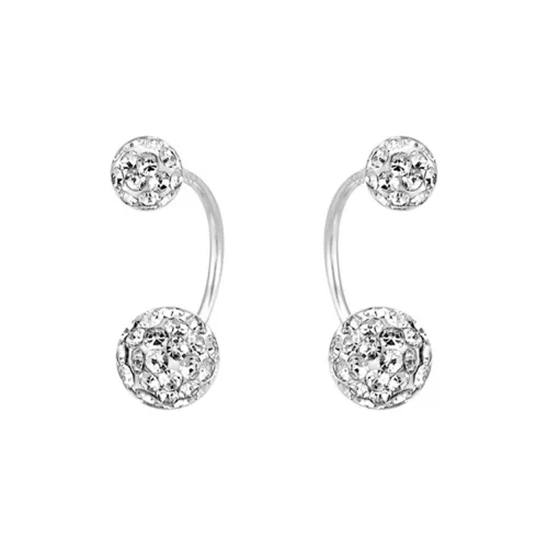 SUYG 999 Fine Silver Earrings Women's Box+Shopping Bag Packaging