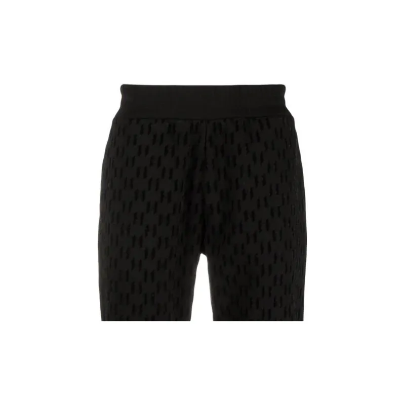 KARL LAGERFELD / Karl Lagerfeld Jeans Monogram pattern Track Pants-4