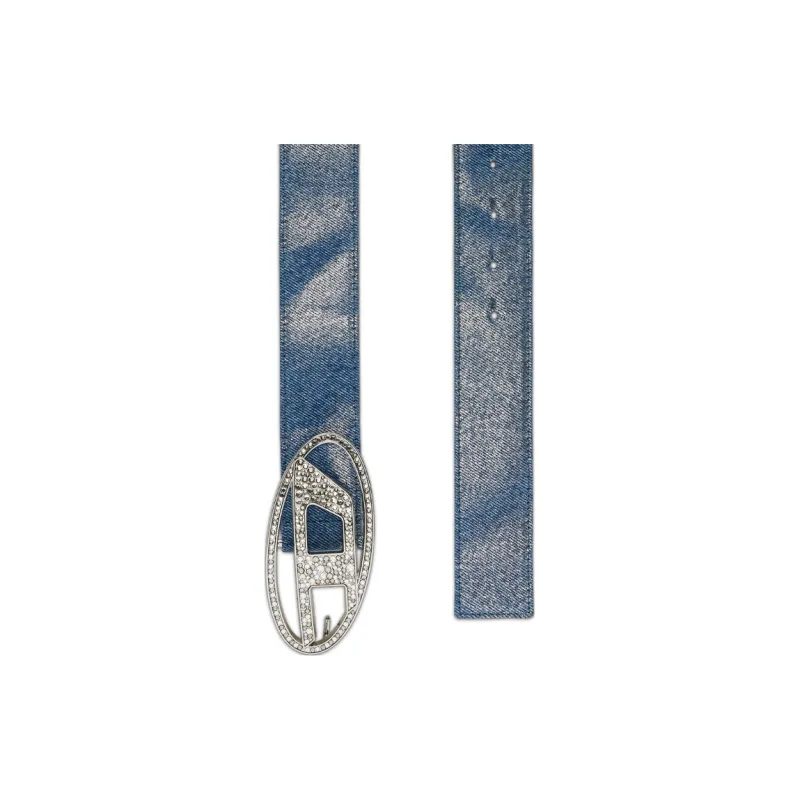 DIESEL Logo Strass Belt-1