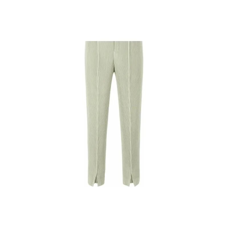 Homme Plissé Issey Miyake FW22 Casual Pants Men's Frost Gray-2