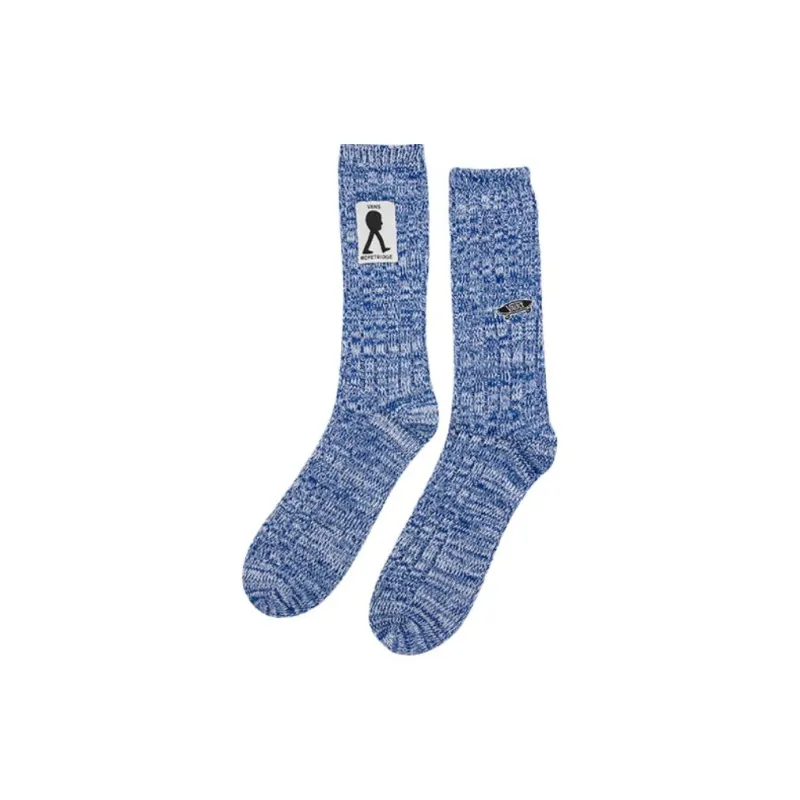 Vans x GEOFF MCFETRIDGE Mid-Calf Socks Men's 1 Pack Blue-2