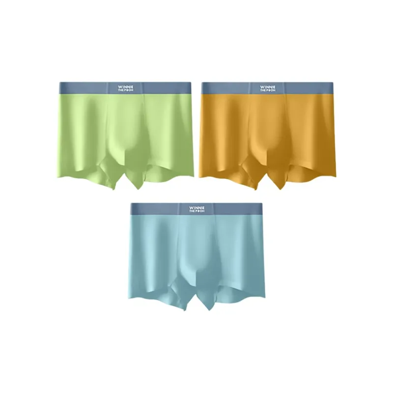 Disney Winnie The Pooh Series Underwear Gift Boxes Men's 3 Pack-0