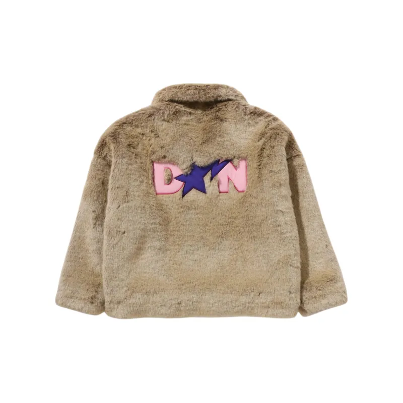 Bape X Don Toliver Faux Fur Jacket-1