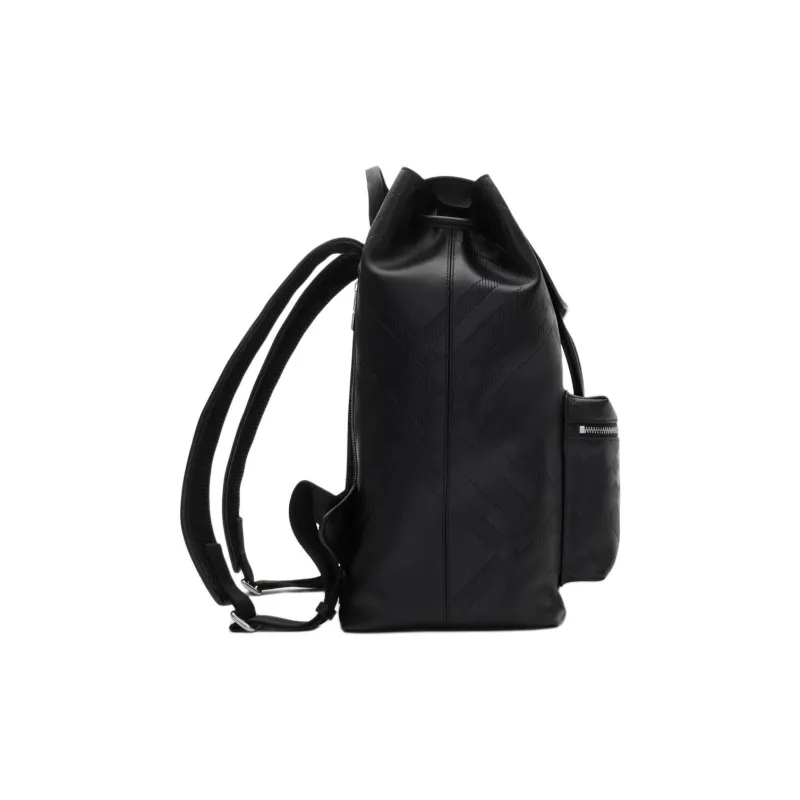 Burberry Calfskin Backpack Unisex Black-1