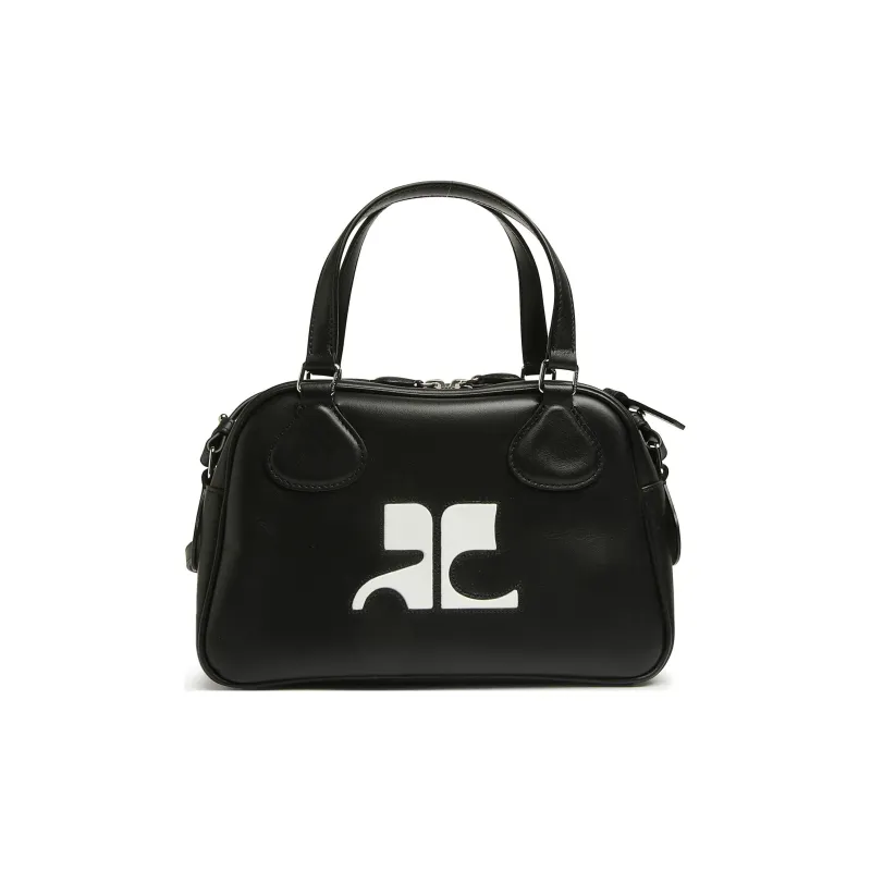 COURREGES Reedition Logo Patch Bowling Bag-0