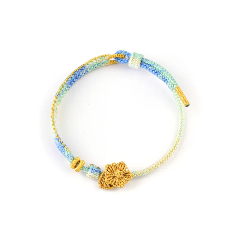 EADDA JEWELRY Ice Silk Cotton Cord Bracelets Unisex-0