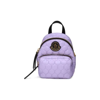 Moncler Nylon Backpack Trumpets Women's Light Purple