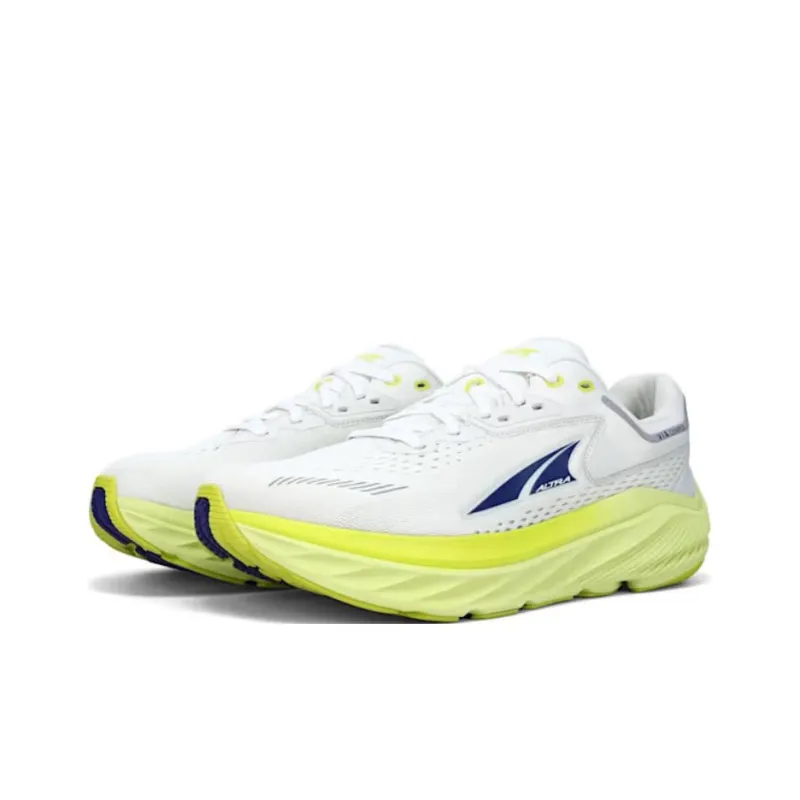 Altra Via Olympus Anti Slip Wear Resistant Low Top Casual Running Shoes Men's White Green-2