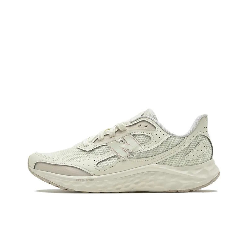 New Balance NB Fresh Foam Arishi V4 Slip Resistant And Breathable Low Top Running Shoes Women's Beige-0