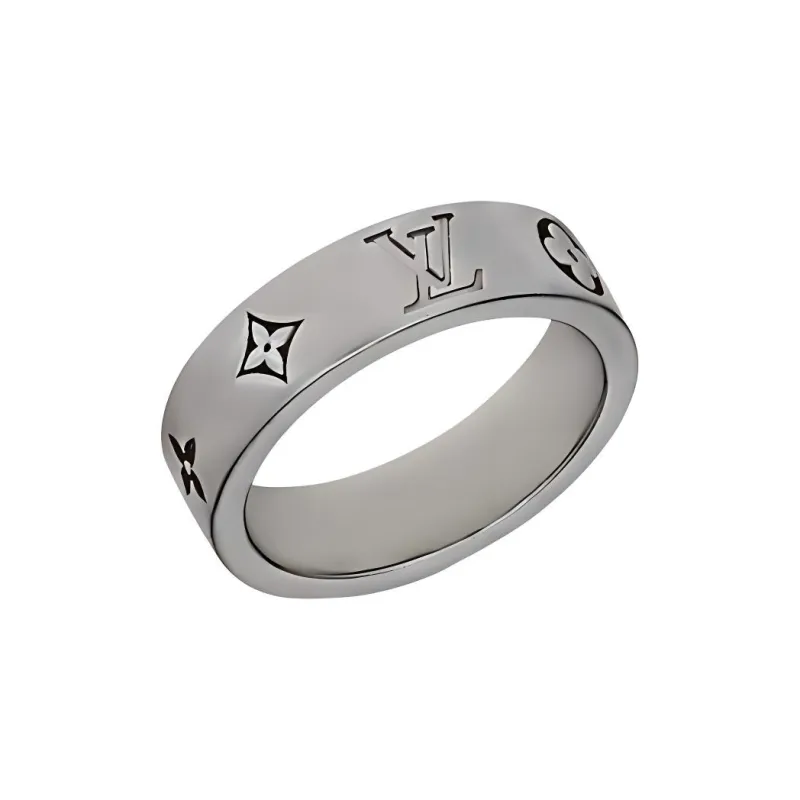LOUIS VUITTON Brass Rings Men's Gray-1