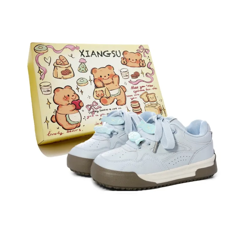 XIANGSU Anti Slip Wear Resistant Low Top Skateboard Shoes Women's-10