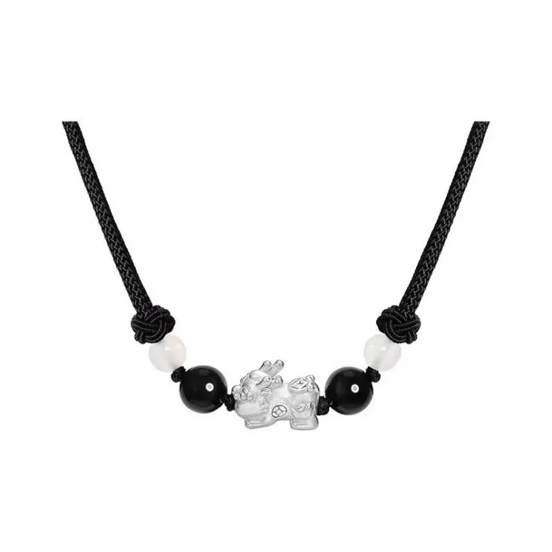 Listen To The Flowers Bloom Rope Necklaces Unisex-2
