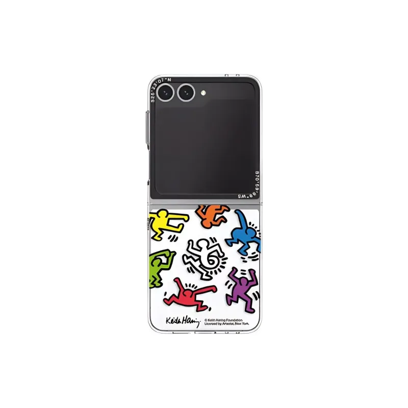 SAMSUNG Silicone Material JOGUMAN Dinosaur Pattern Phone Cases Compatibility With Samsung Galaxy Z Flip 6 Cute Style-1