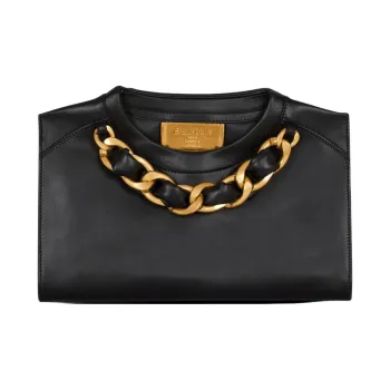 BALMAIN Crewneck Zipped Pouch