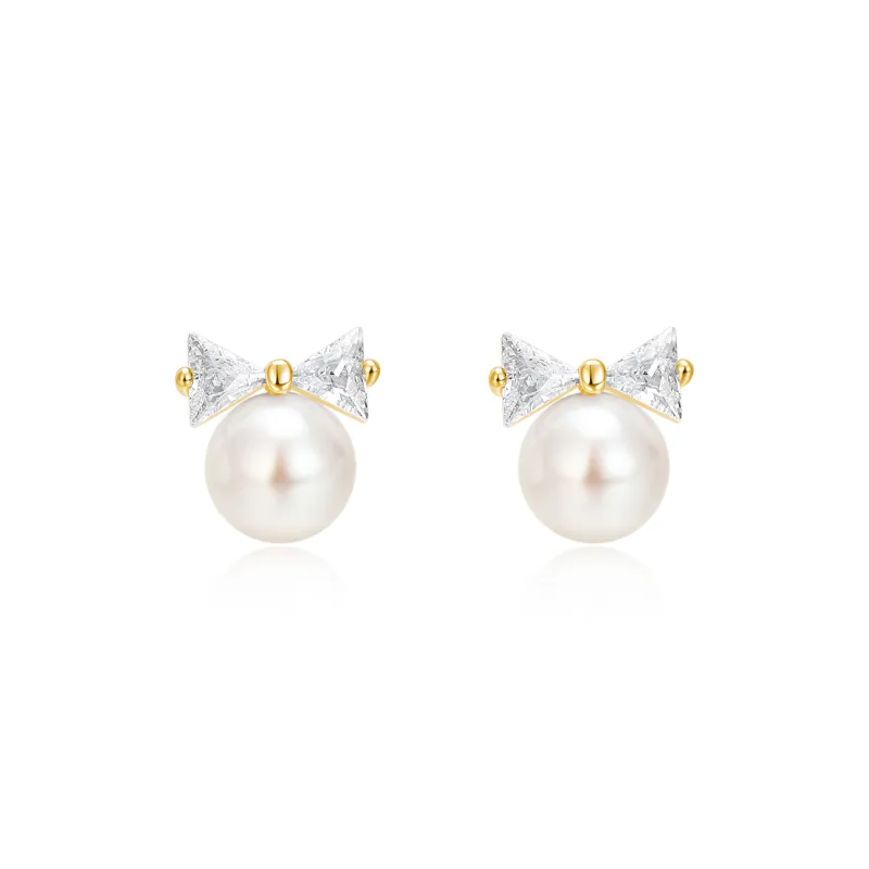 Central Fashion S925 Stud Earrings Women's-5