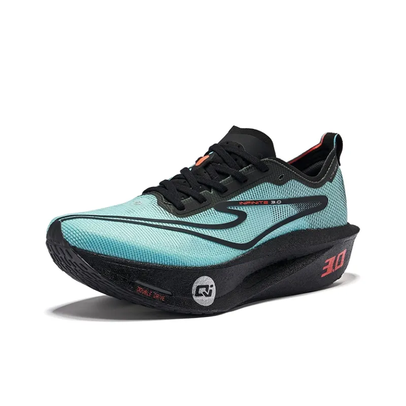 Erke Realm Of The Orchid 3.0 Cushioning Breathable Rebound Low Top Running Shoes Men's 7 Speed Color Scheme-2