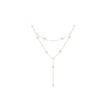 WAW Gold Plated Copper Necklaces Women's