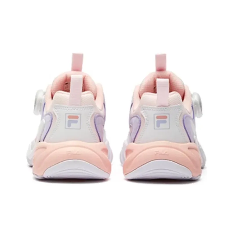 FILA Slip Resistant Low Top Training Shoes Women's Simple Mist Pink-4