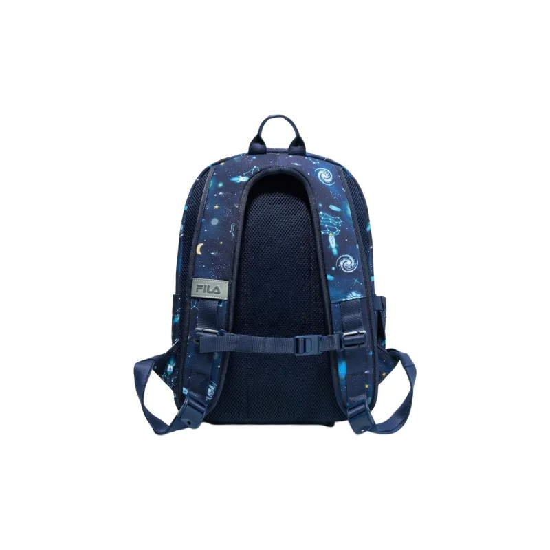 FILA Polyester Backpack Combo Set Men's Blue-2