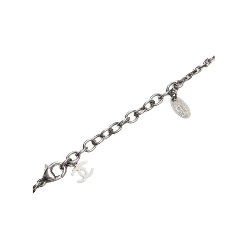 CHANEL 2005 Cc Logo Necklace-2