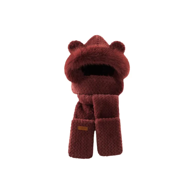 Tonlion Polyester Hoods & Plush Hats Unisex-6