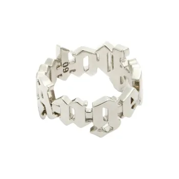 PALM ANGELS Logo Lettering Ring
