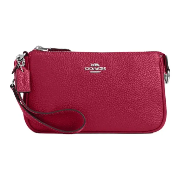 COACH Nolita Litchi Grain Leather Shoulder Bag Trumpets Women's Bright Purple-0
