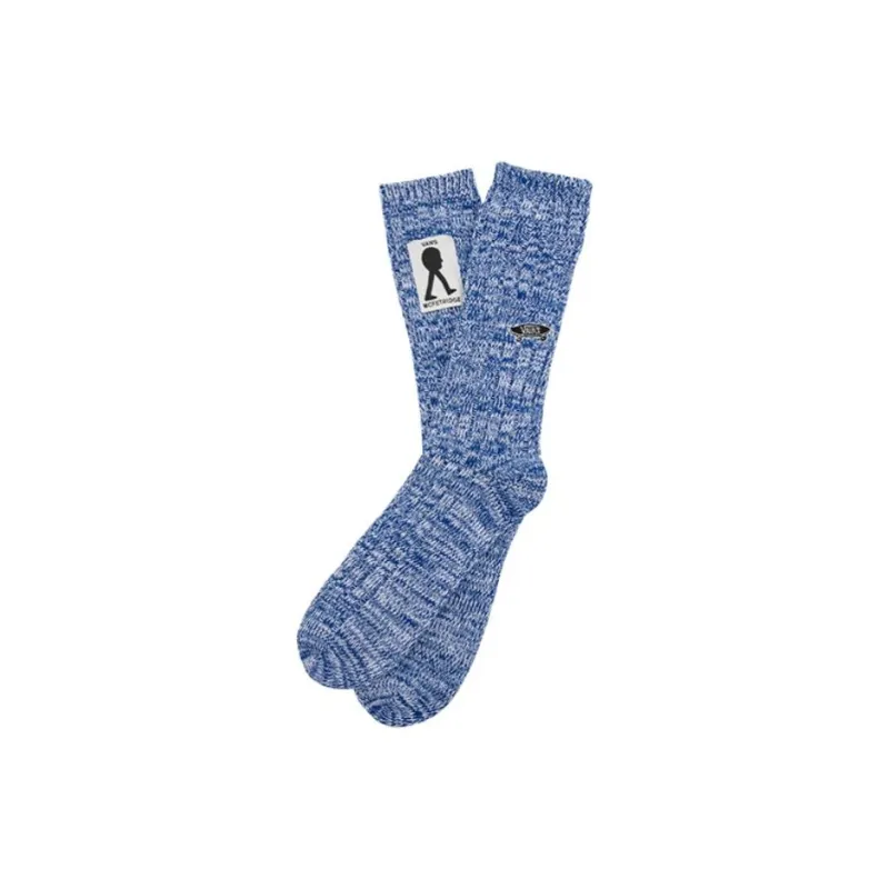 Vans x GEOFF MCFETRIDGE Mid-Calf Socks Men's 1 Pack Blue-3