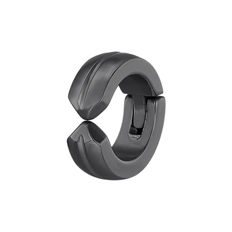 MISS XIA JWY Titanium Steel Clip On Earrings Unisex-5