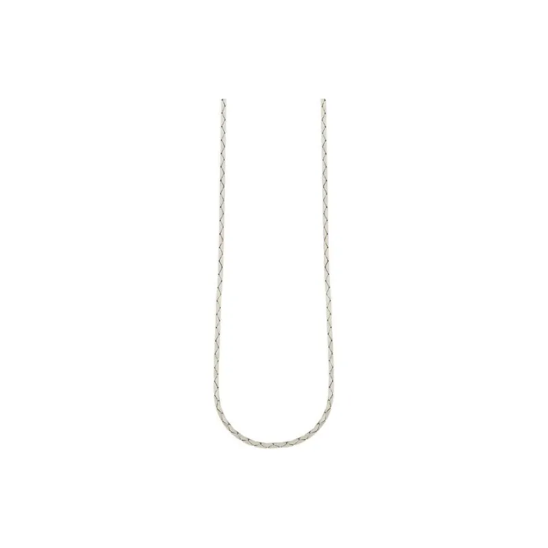 SAINT LAURENT Metal Necklaces Unisex Silver-2